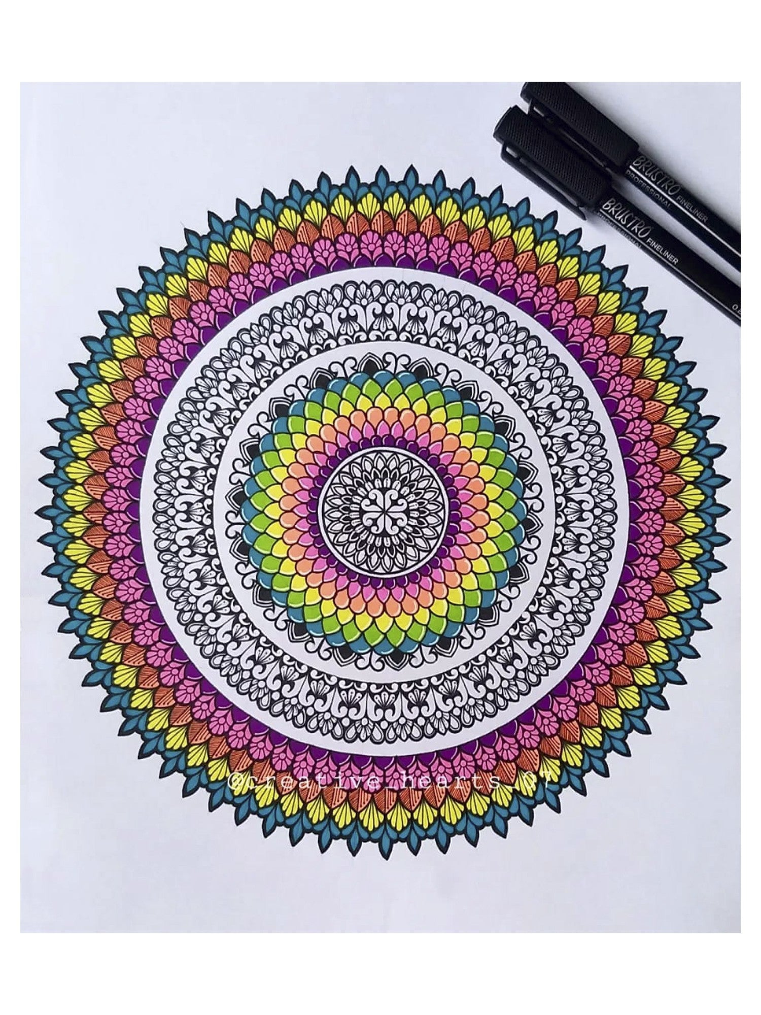 Adline 30-Day Burnout Recovery Mandala Journal