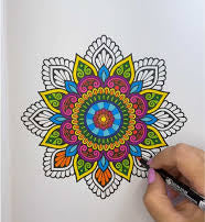 Adline 30-Day Burnout Recovery Mandala Journal